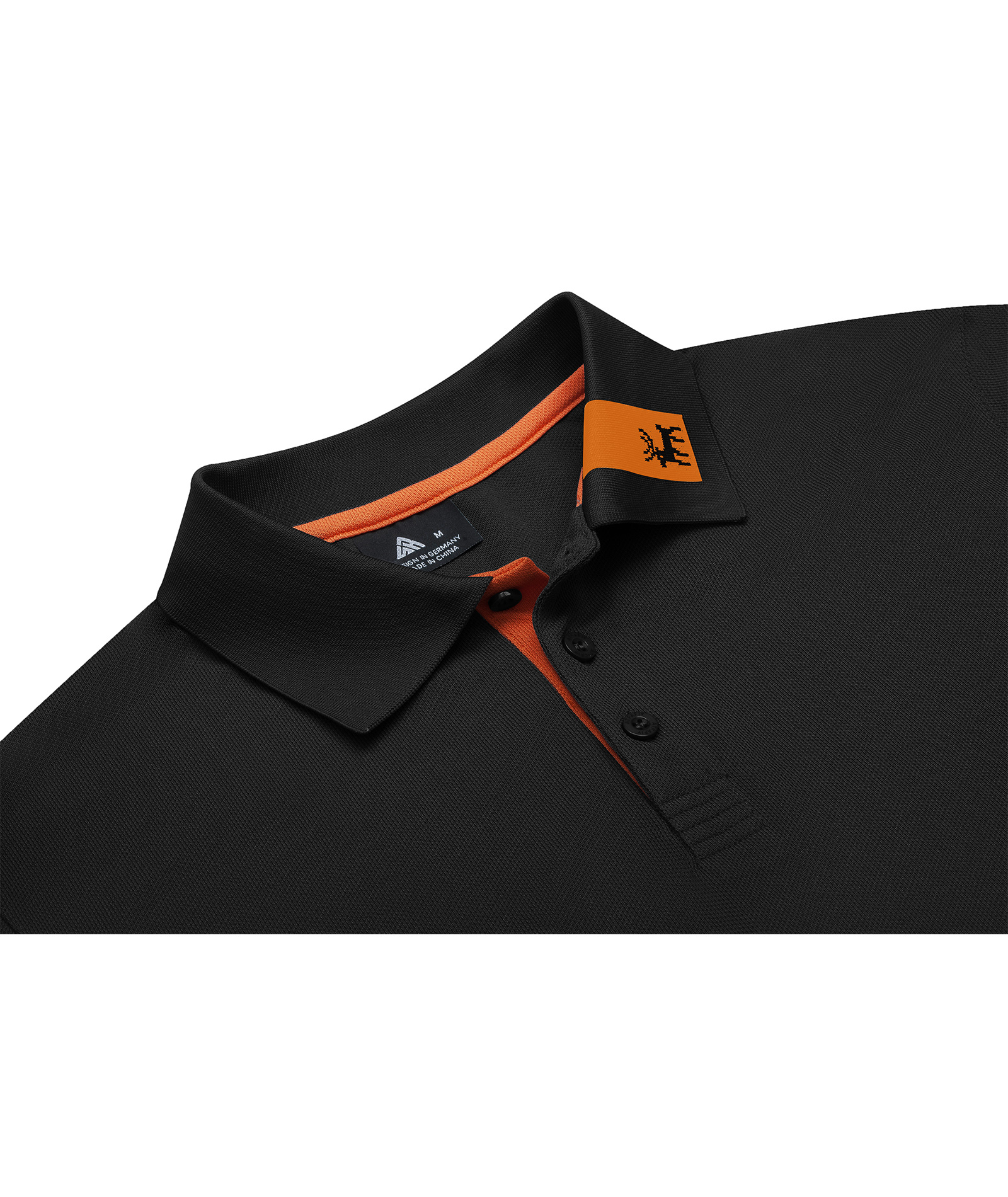 Men's Dri fit Solid Color Sports Polo Shirt
