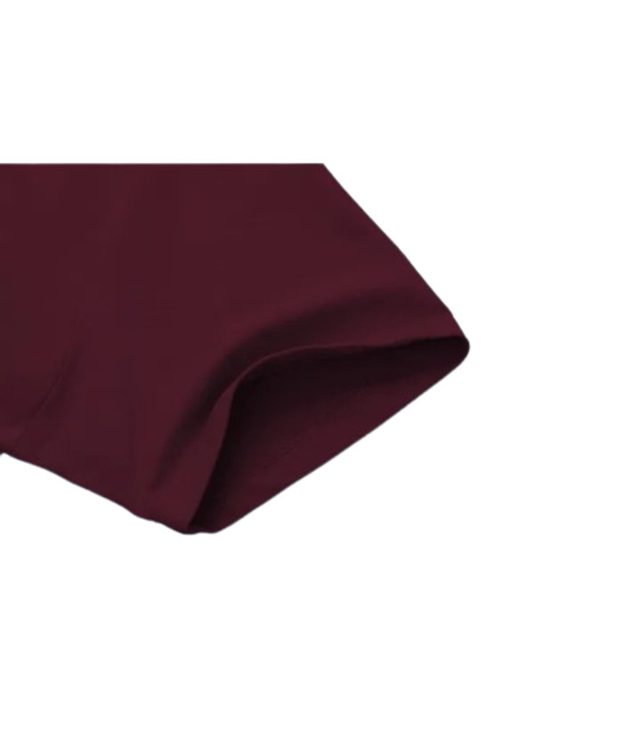 Men's 1/4 Zipper Solid Color Golf Polo Shirt