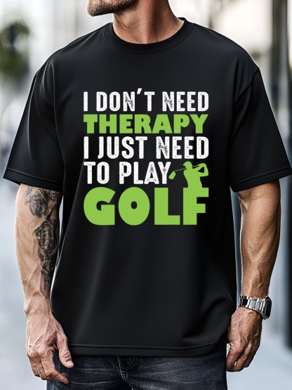 Unisex I Just Need To Play Golf Gift For Father's Day T-Shirt