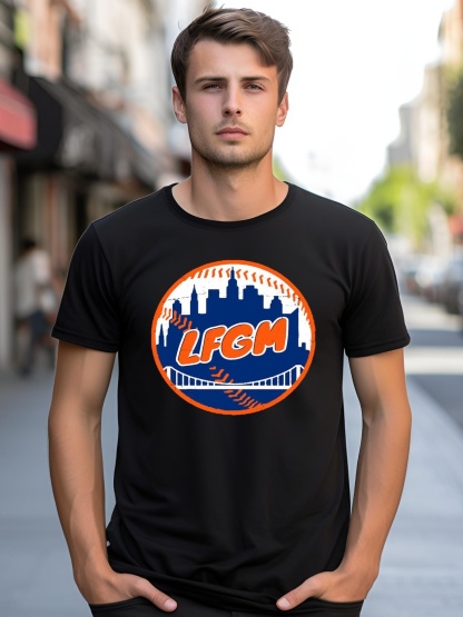 Unisex LFGM New York Baseball shirt  Graphic Tee