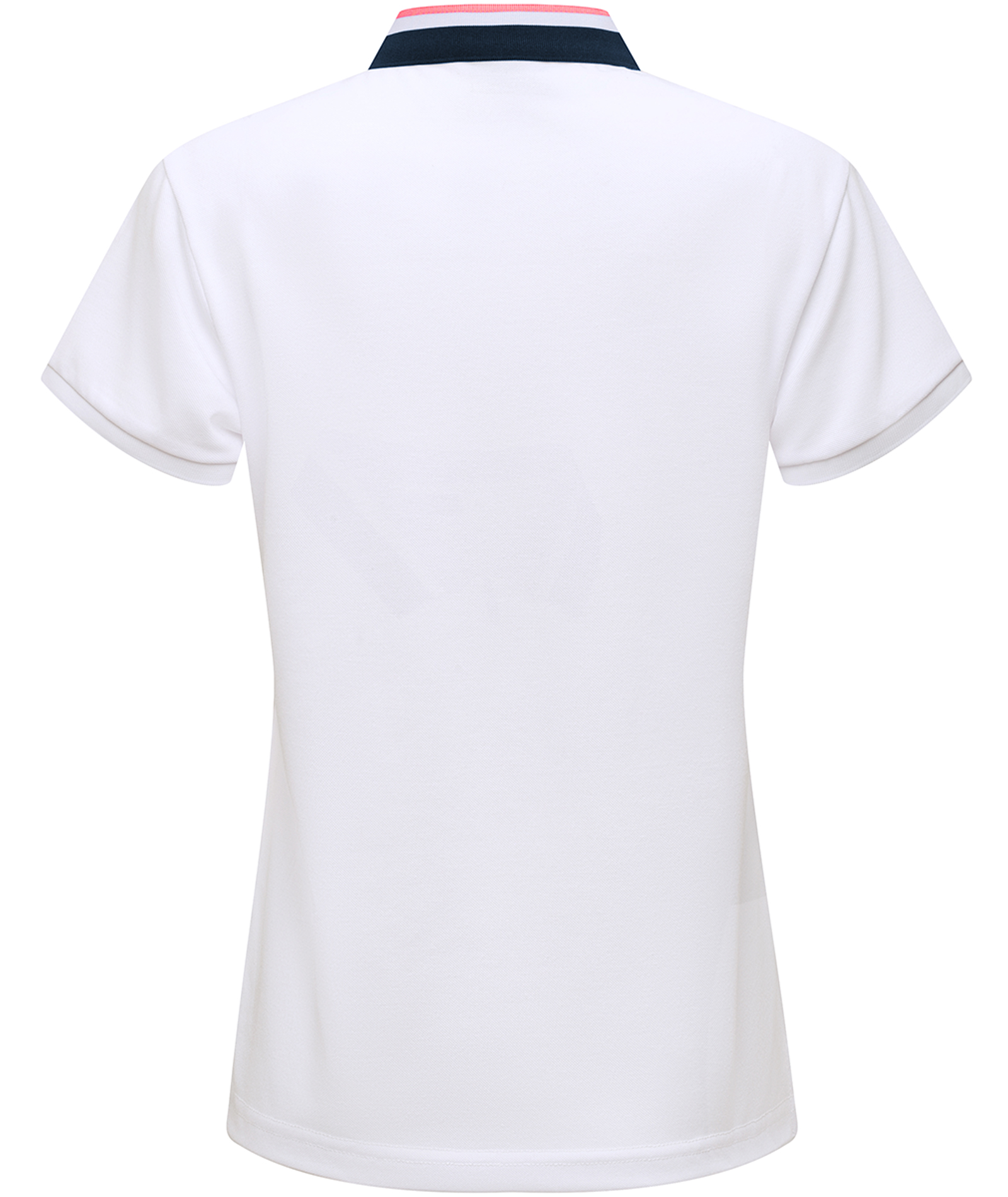 Women's Solid Color Slim Fit Casual Sports Polo Shirt