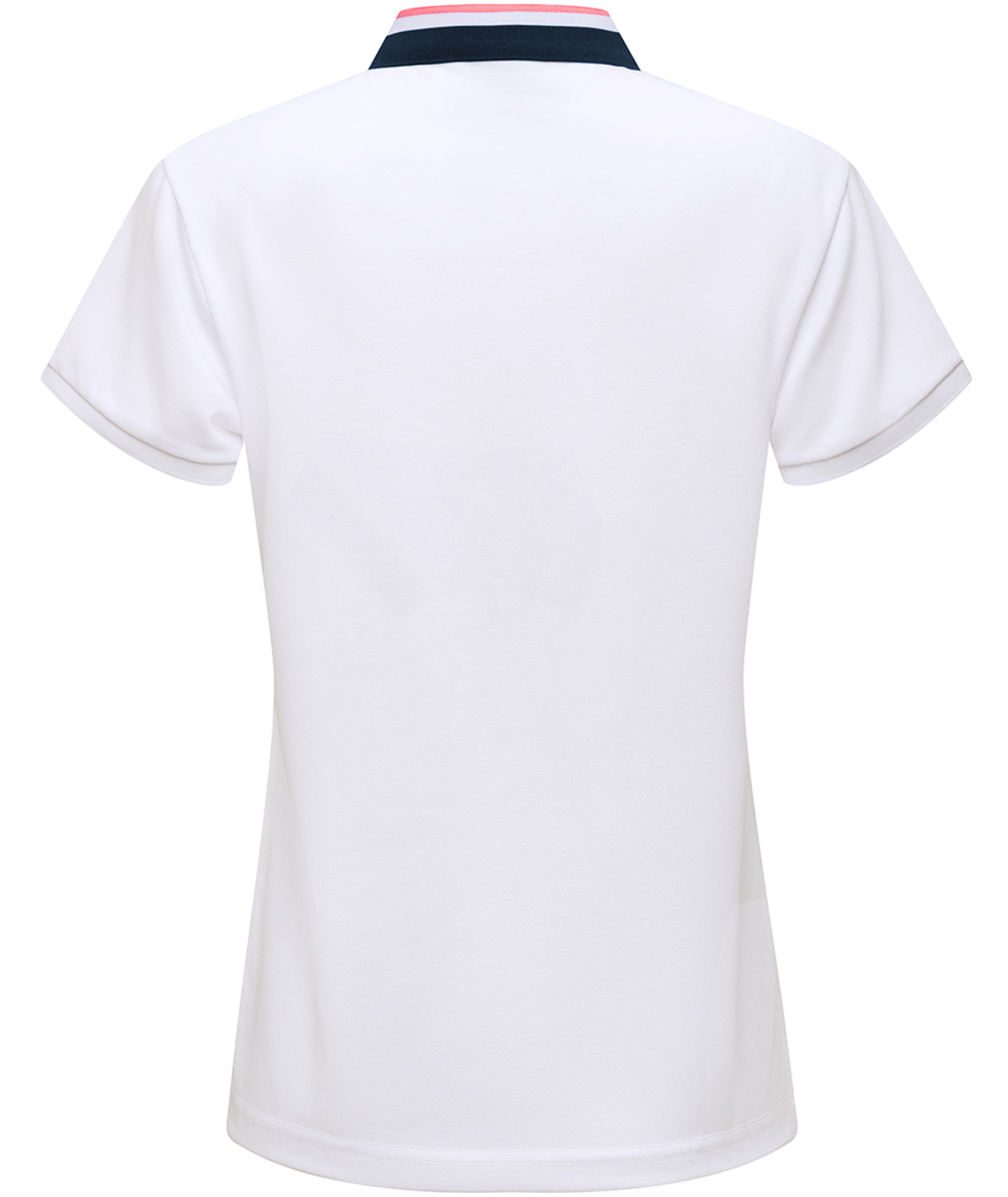 Women's Solid Color Slim Fit Casual Sports Polo Shirt