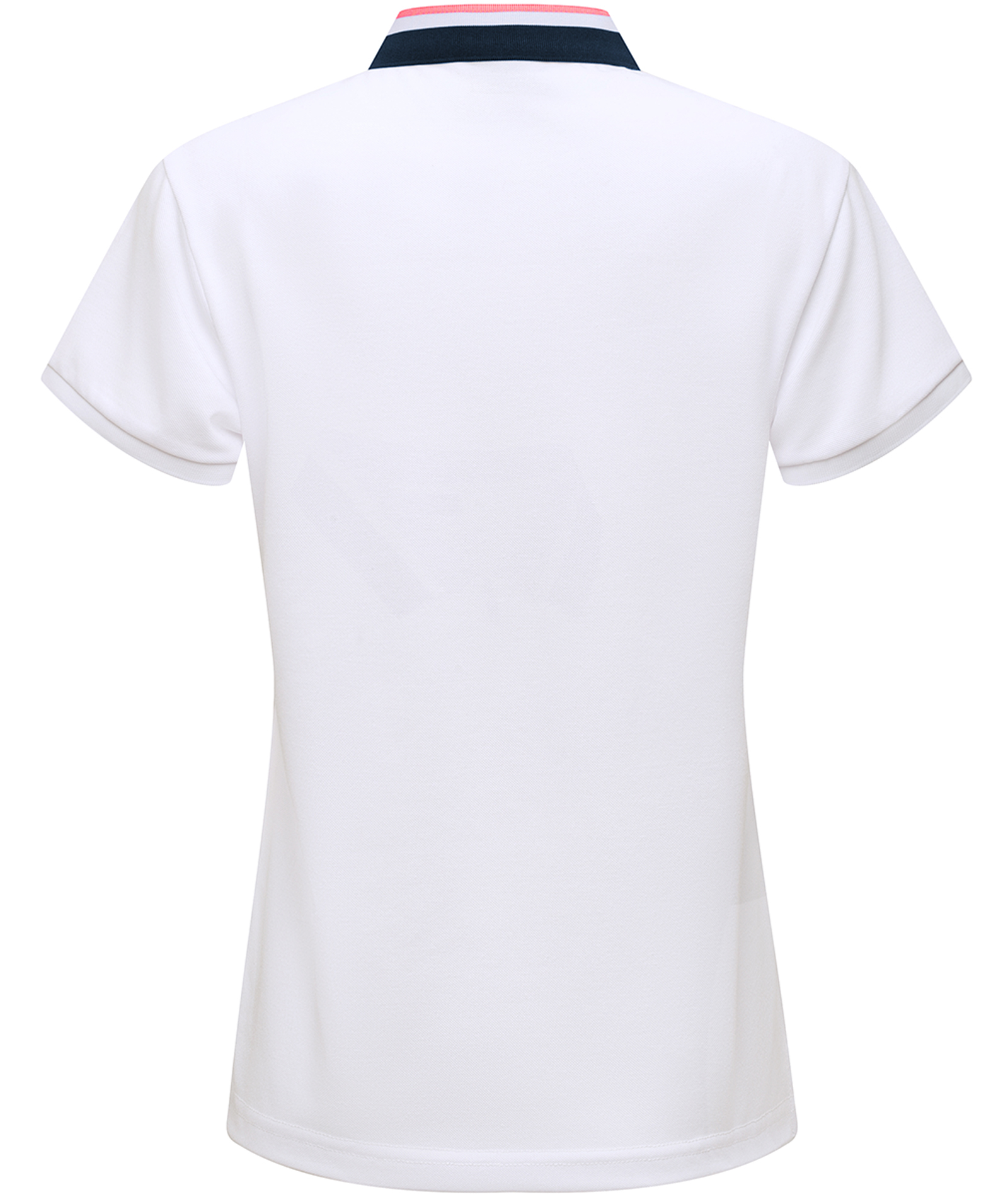 Women's Solid Color Slim Fit Casual Sports Polo Shirt