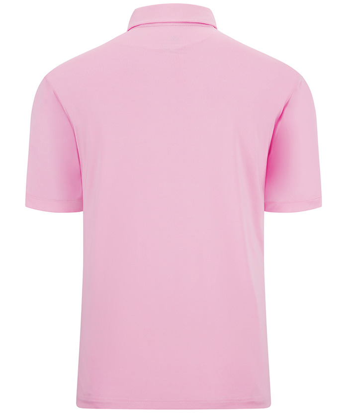 Men's Casual Solid Color Slim Fit Polo Shirt