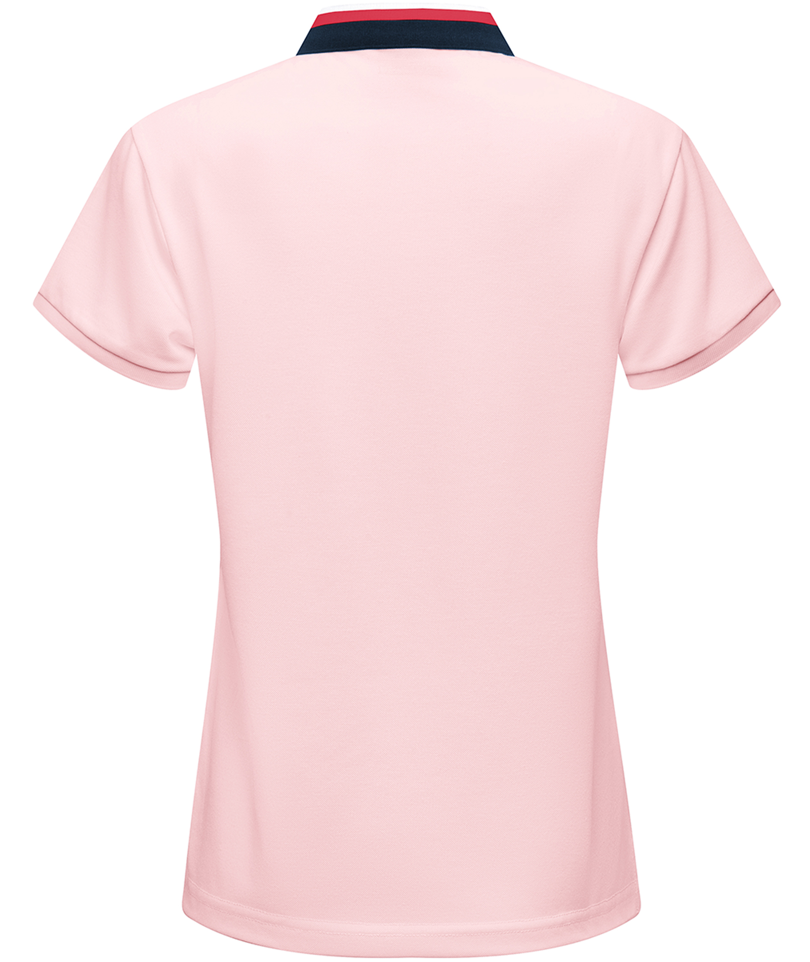 Women's Solid Color Slim Fit Casual Sports Polo Shirt