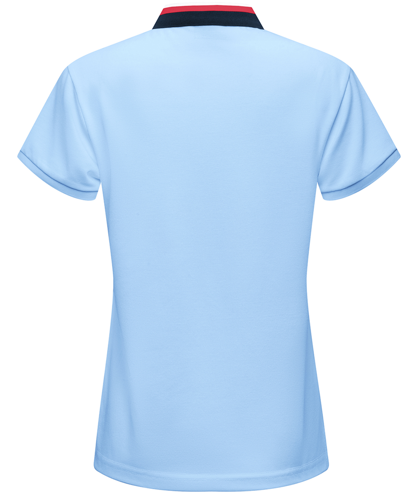 Women's Solid Color Slim Fit Casual Sports Polo Shirt