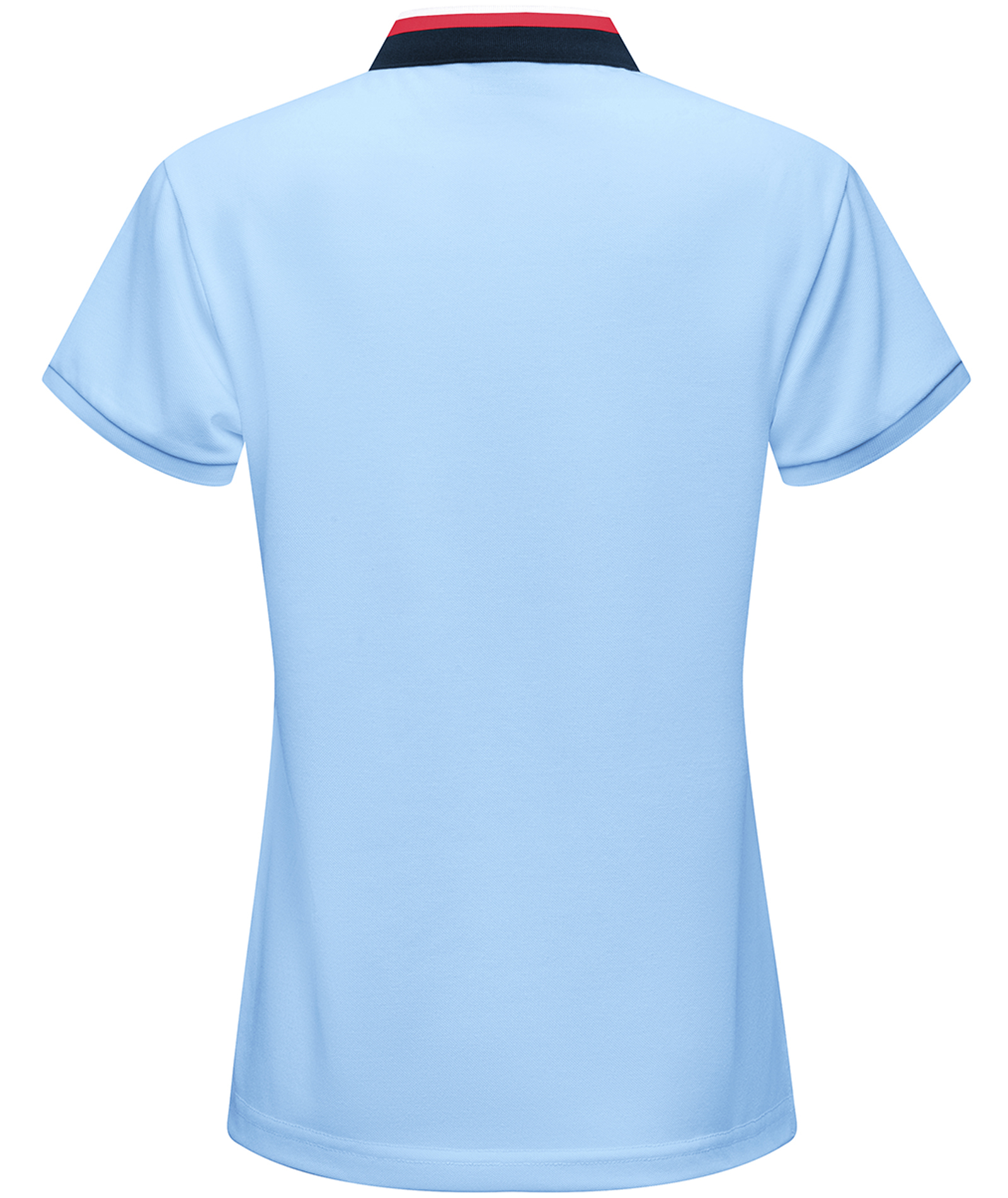 Women's Solid Color Slim Fit Casual Sports Polo Shirt