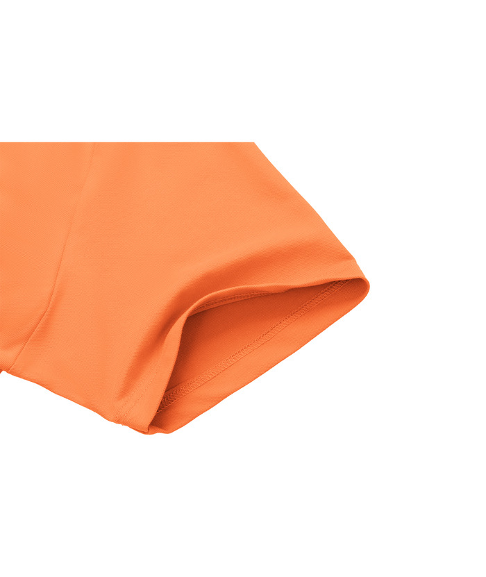 Men's 1/4 Zipper Solid Color Golf Polo Shirt