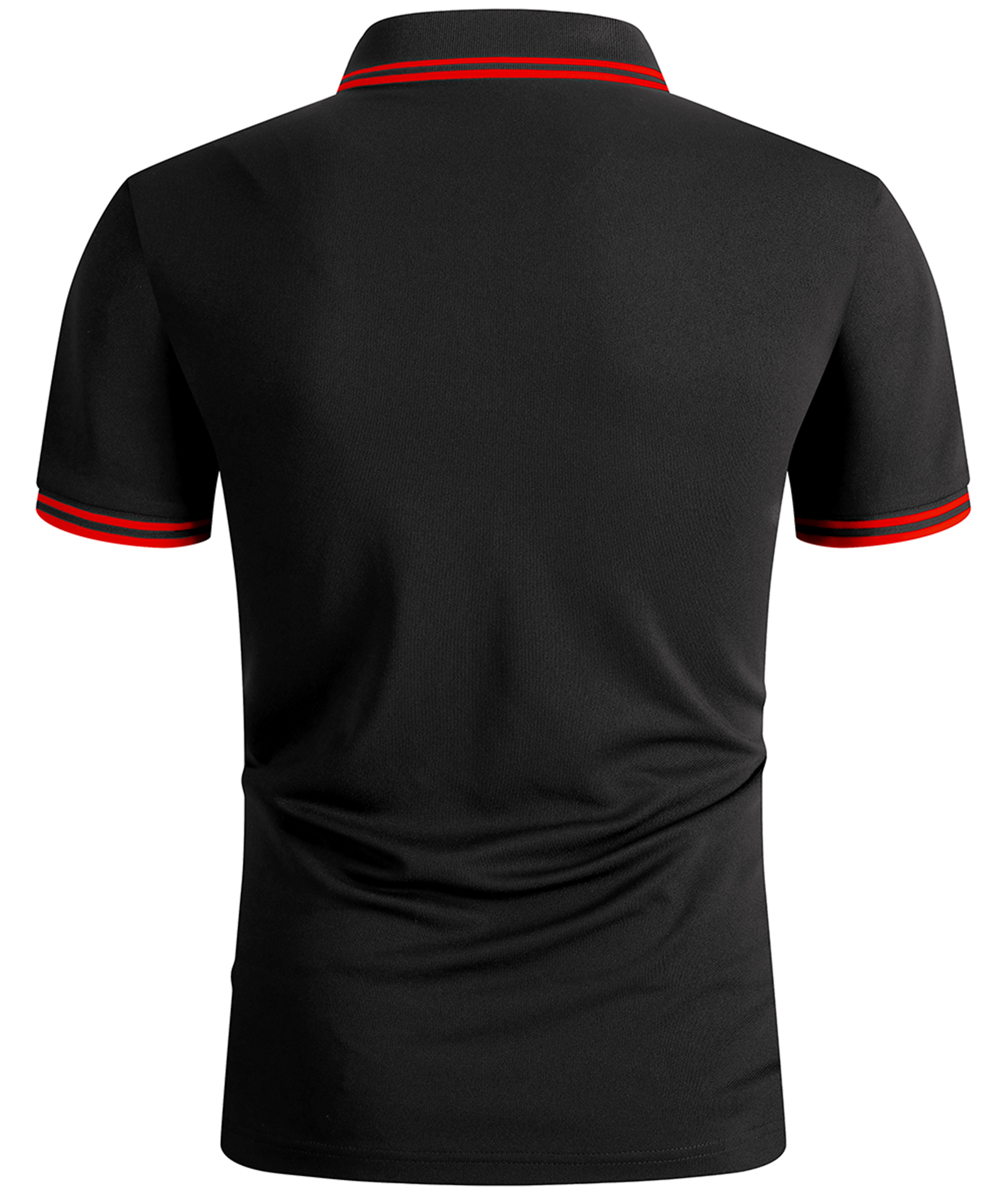 Men's Contrasting Collar Dri-fit  Polo Shirt