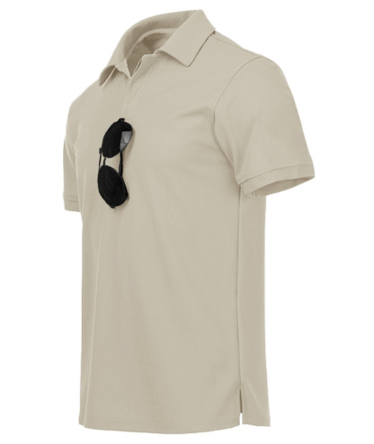 Men's Solid Color Golf Polo Shirt