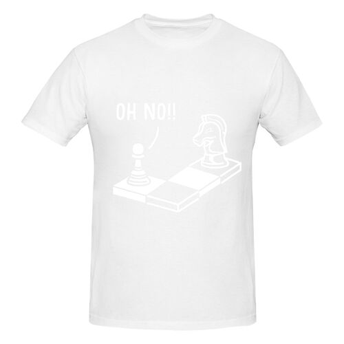 Men's Night to Pawn OH NO!! 100% Cotton T-Shirt-pod4team