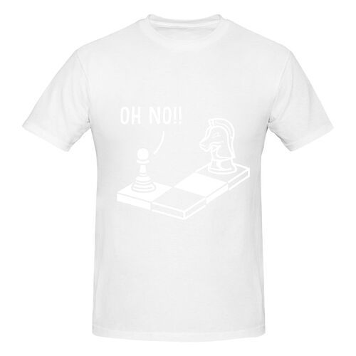 Men's Night to Pawn OH NO!! 100% Cotton T-Shirt-pod4team