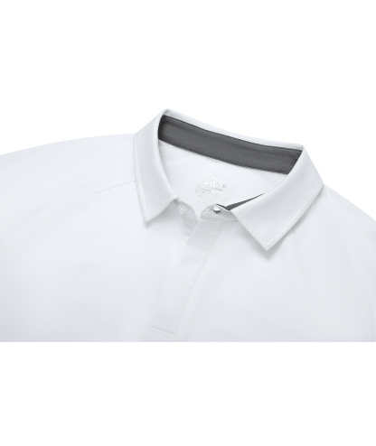 Men's Fast Dry Solid Color Athletic Polo Shirt