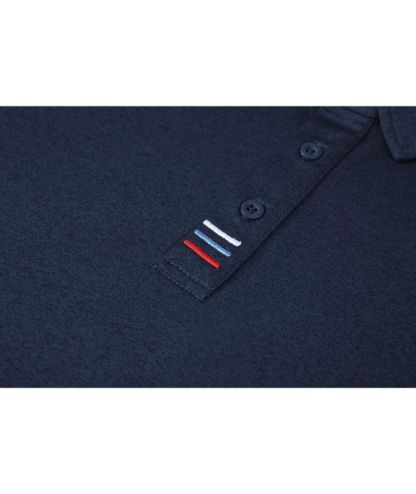 Men's Solid Color Slim Fit Polo Shirt