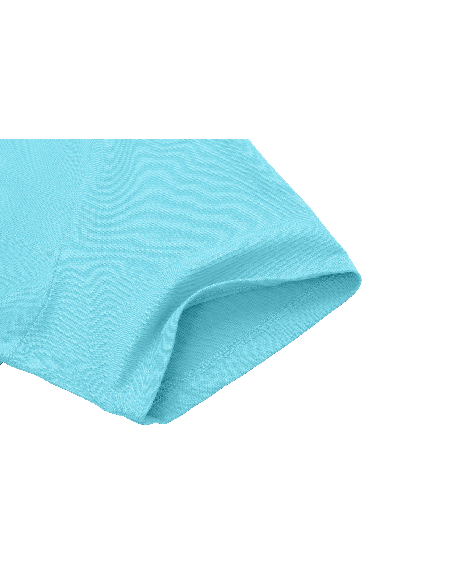 Men's 1/4 Zipper Solid Color Golf Polo Shirt