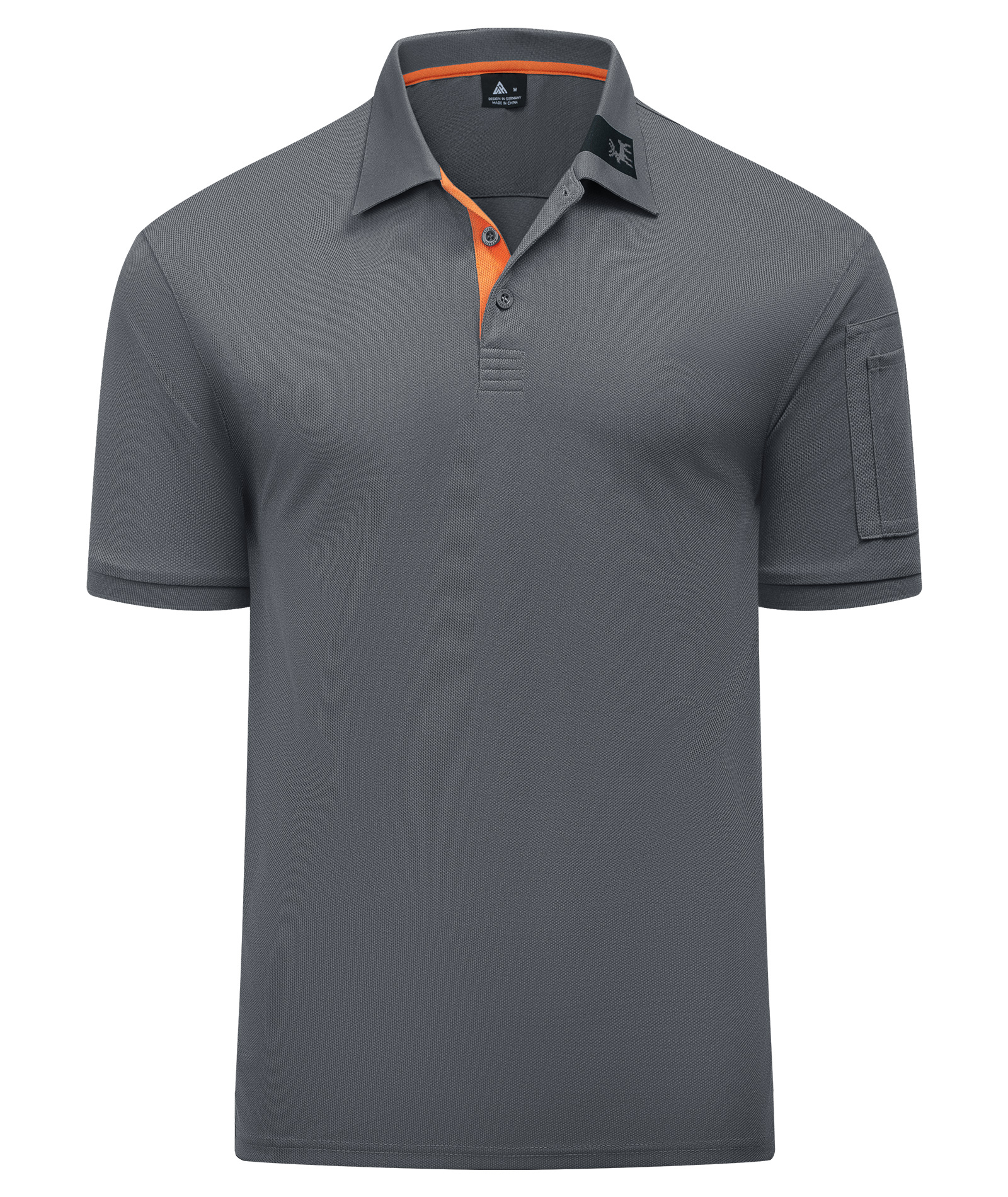 Men's Dri fit Solid Color Sports Polo Shirt | Pod4team