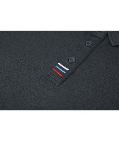 Men's Solid Color Slim Fit Polo Shirt