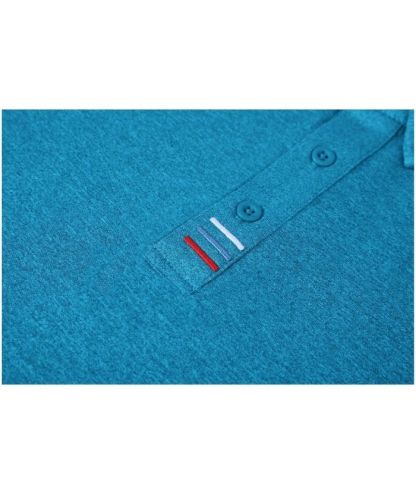 Men's Solid Color Slim Fit Polo Shirt