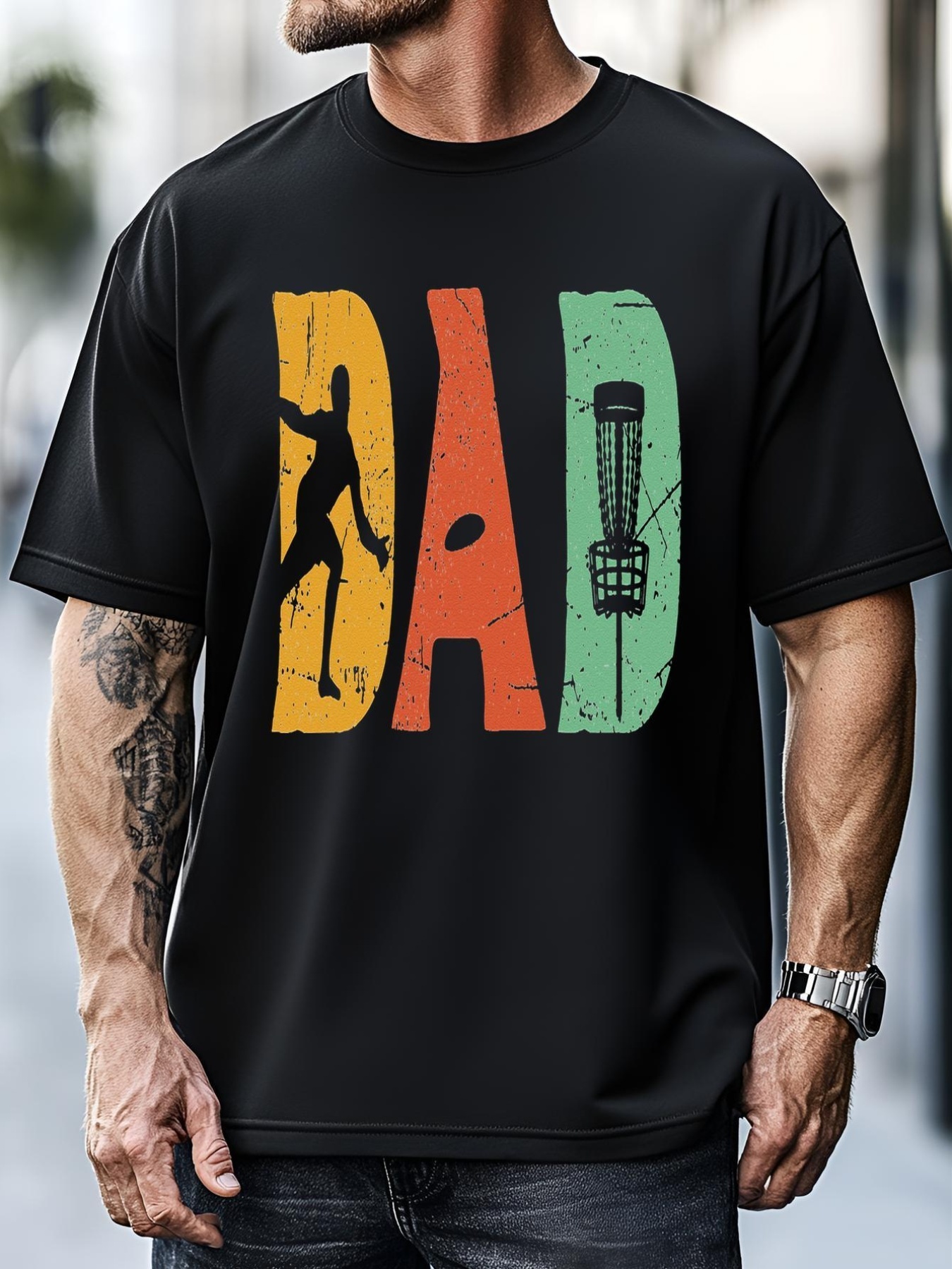 Unisex Fathers Day Golf Club Retro golf sports T-Shirt