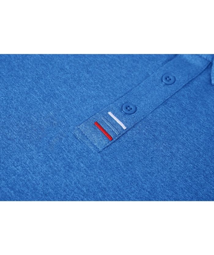 Men's Solid Color Slim Fit Polo Shirt