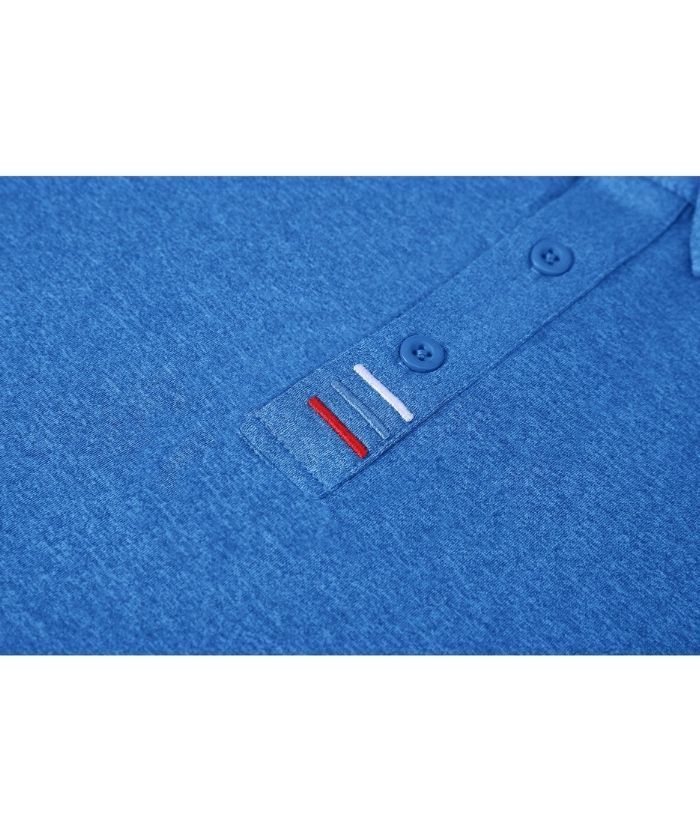 Men's Solid Color Slim Fit Polo Shirt