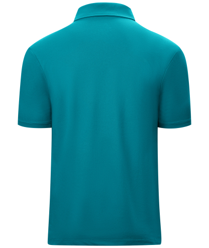 Men's 1/4 Zipper Solid Color Golf Polo Shirt