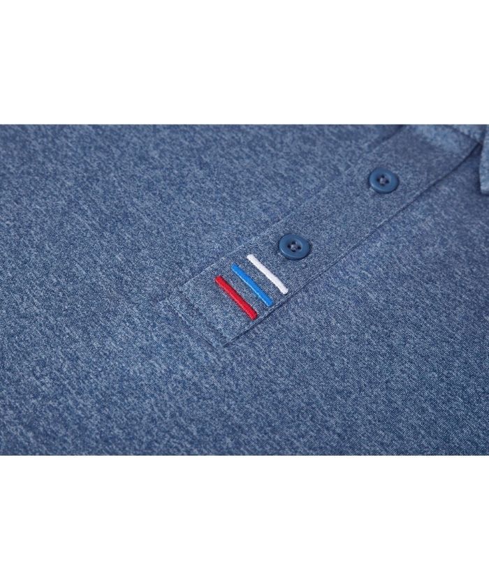 Men's Solid Color Slim Fit Polo Shirt