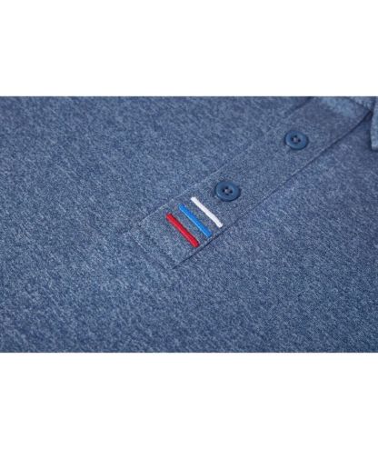 Men's Solid Color Slim Fit Polo Shirt