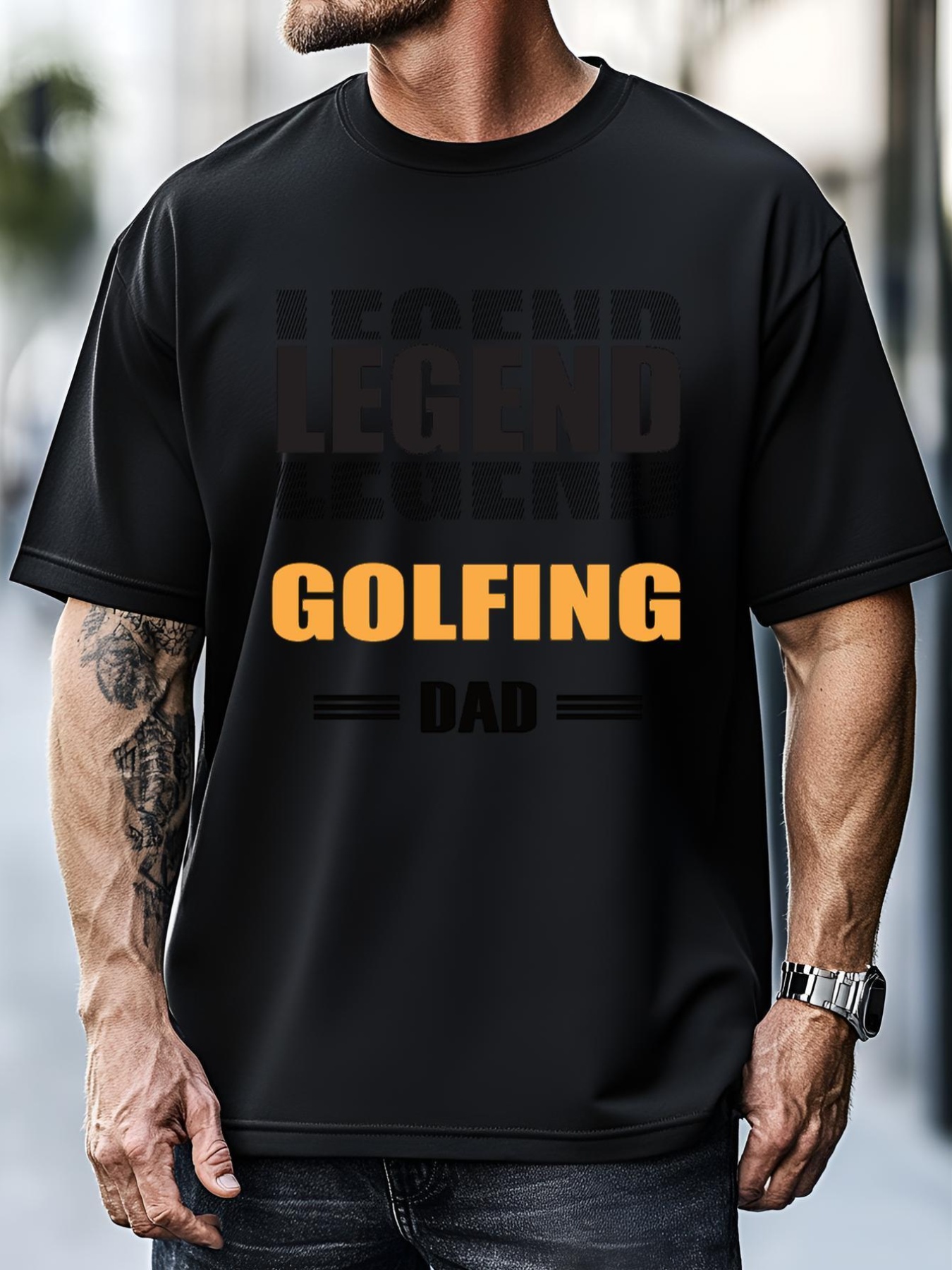 Unisex Golf Legend Golfing Dad Gift For Dad Father's Day T-Shirt