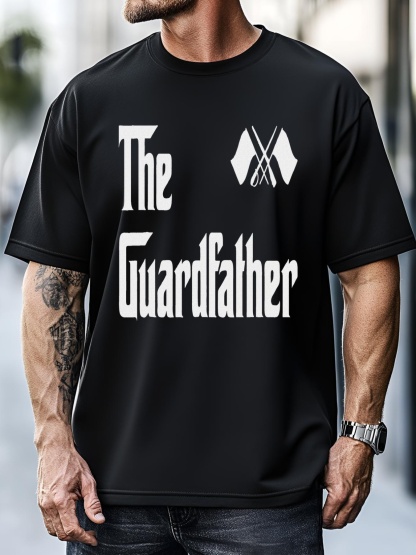 Unisex Guardfather Guard Dad Army &amp; Military Fathers Day T-Shirt