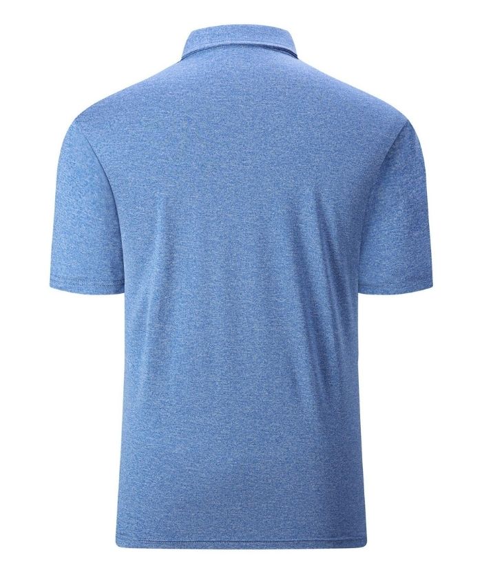 Men's Solid Color Slim Fit Polo Shirt