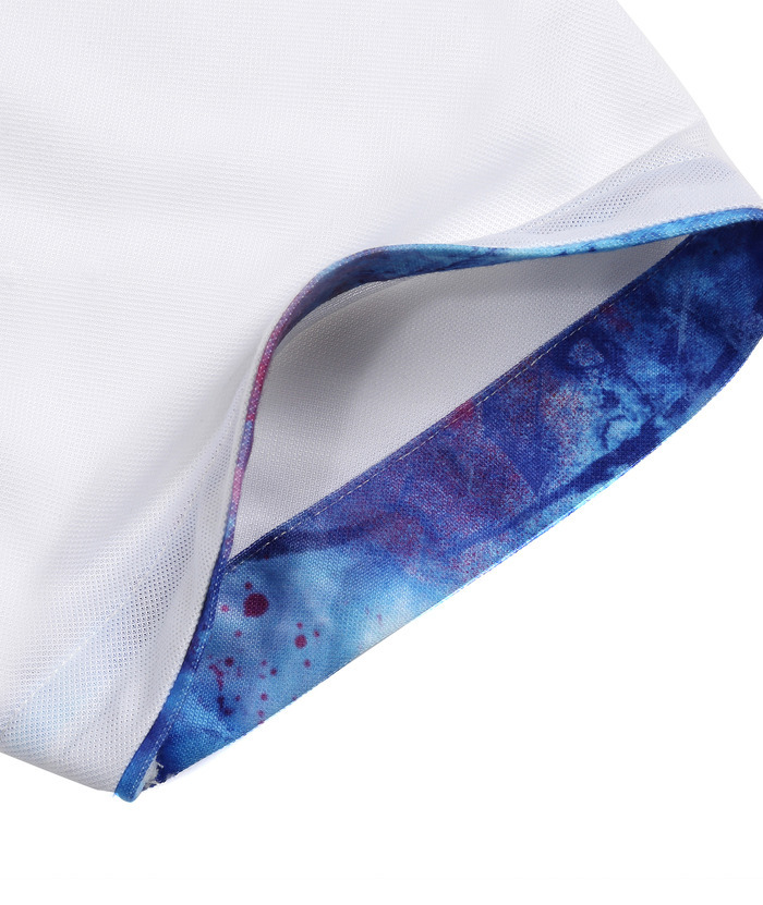 Men's Slim Fit Tennis Solid Color Polo Shirt