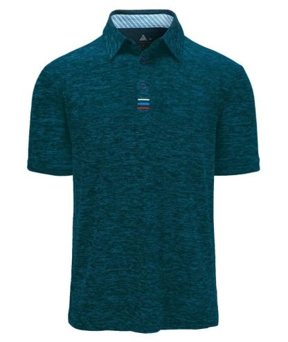 Men's Solid Color Slim Fit Polo Shirt