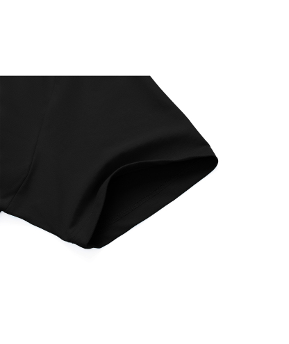 Men's 1/4 Zipper Solid Color Golf Polo Shirt