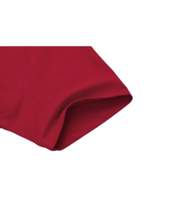 Men's 1/4 Zipper Solid Color Golf Polo Shirt