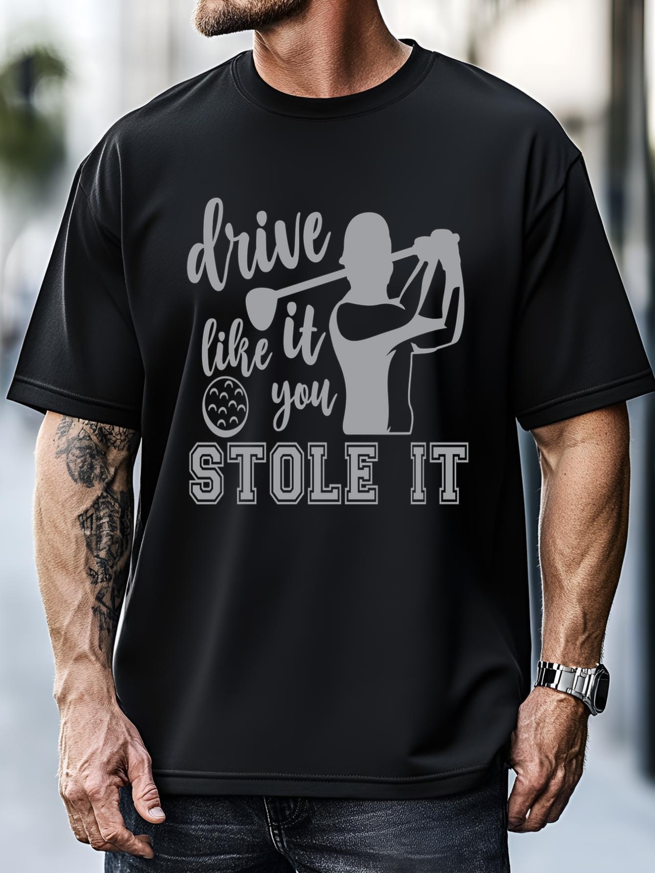 Unisex Golf Dad Driver Like It You Stole It Gift For Dad Father's Day T-Shirt
