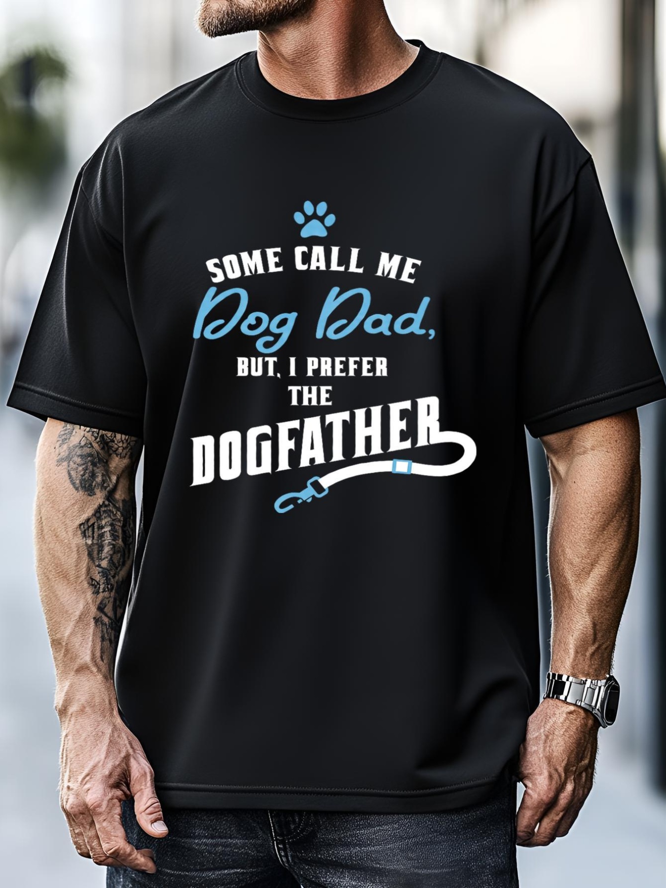 Unisex Dog Dad FatherS Day T-Shirt