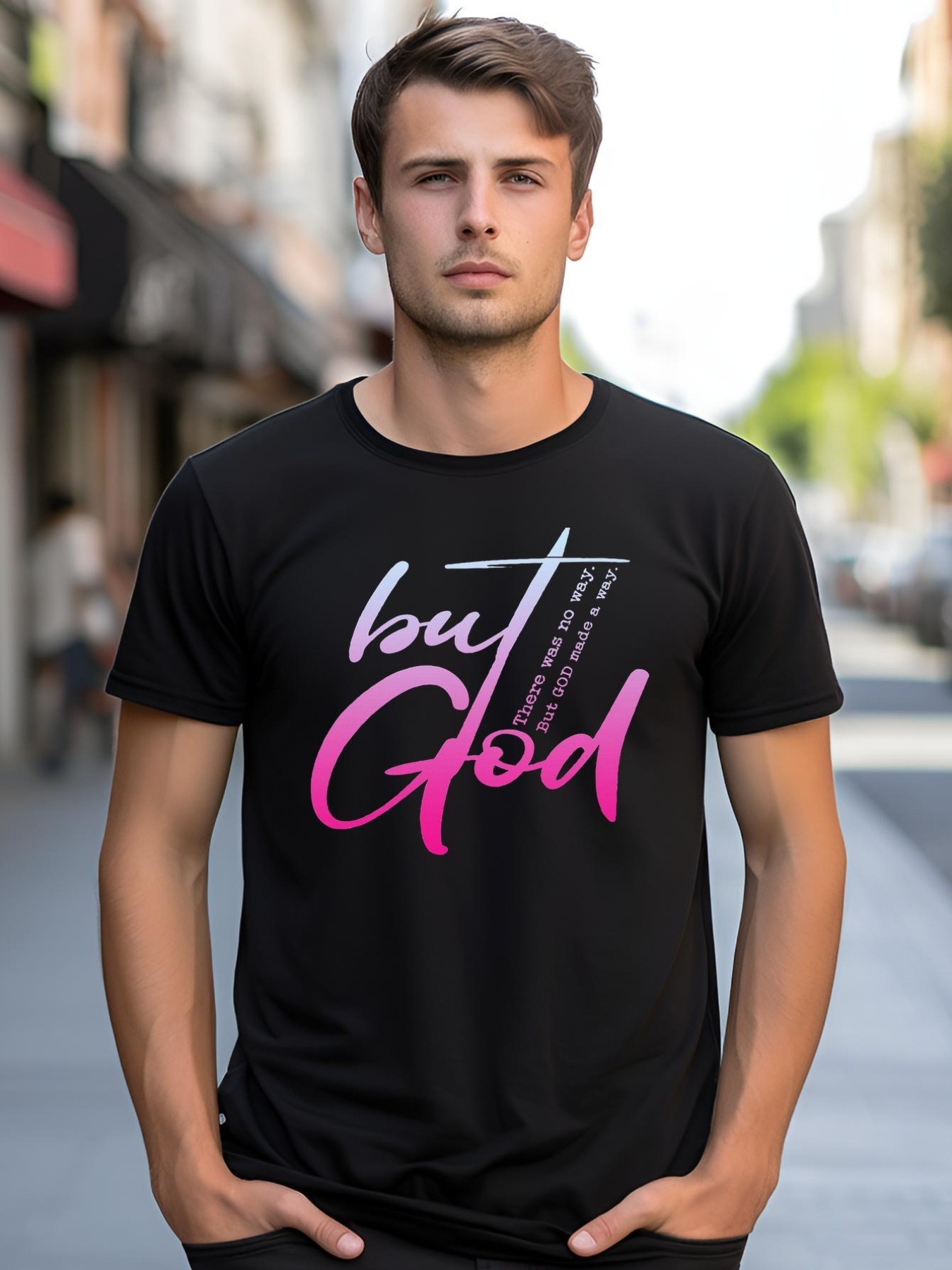 Unisex Christian But God Inspirational Gift John 316 shirt  Graphic Tee