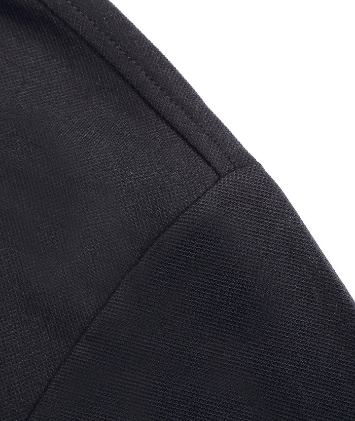 Men's Slim Fit Tennis Solid Color Polo Shirt