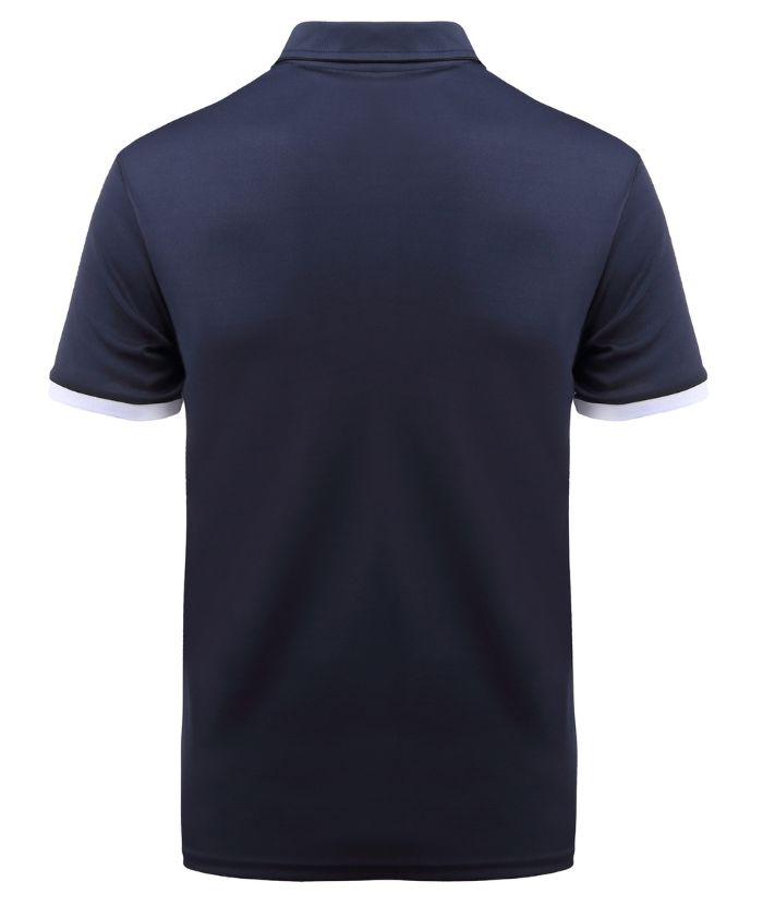 Men's Solid Color Button Up Slim Fit Polo Shirt