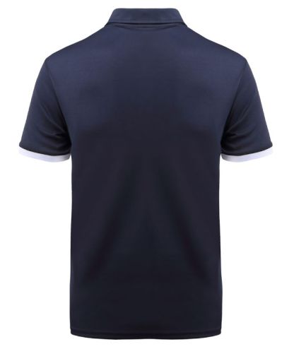 Men's Solid Color Button Up Slim Fit Polo Shirt