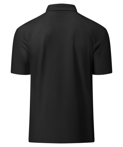 Men's Fast Dry Solid Color Athletic Polo Shirt