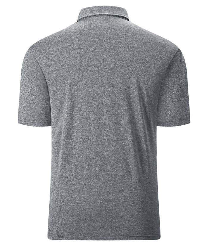 Men's Solid Color Slim Fit Polo Shirt