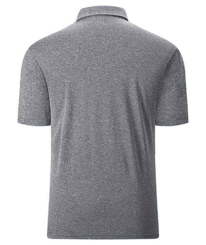 Men's Solid Color Slim Fit Polo Shirt