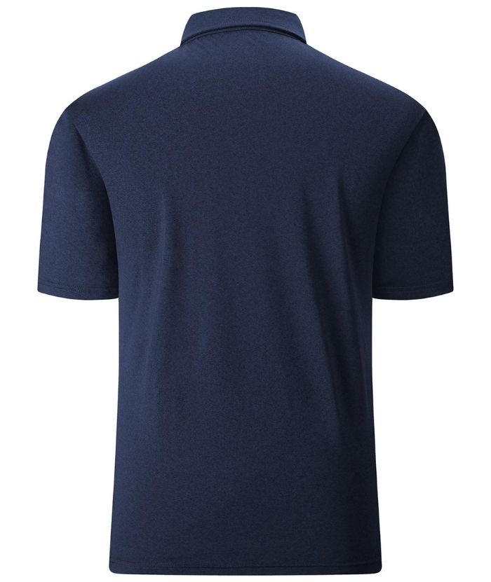 Men's Solid Color Slim Fit Polo Shirt