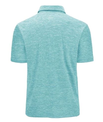 Men's Solid Color Slim Fit Polo Shirt