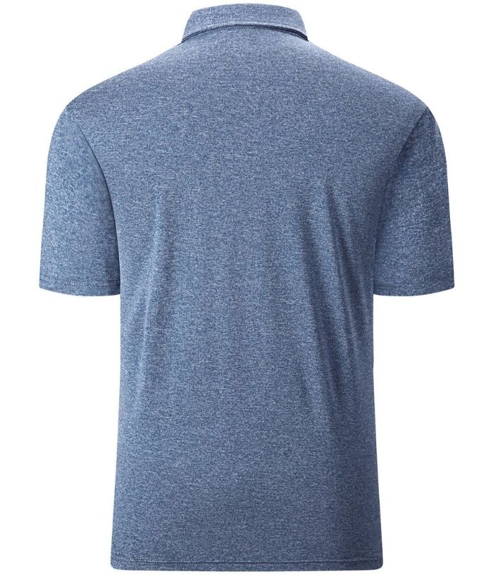 Men's Solid Color Slim Fit Polo Shirt