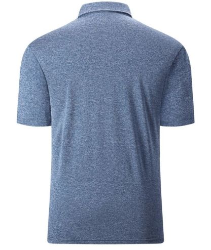 Men's Solid Color Slim Fit Polo Shirt