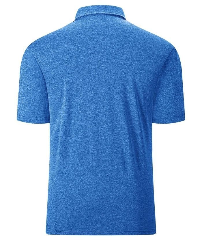 Men's Solid Color Slim Fit Polo Shirt