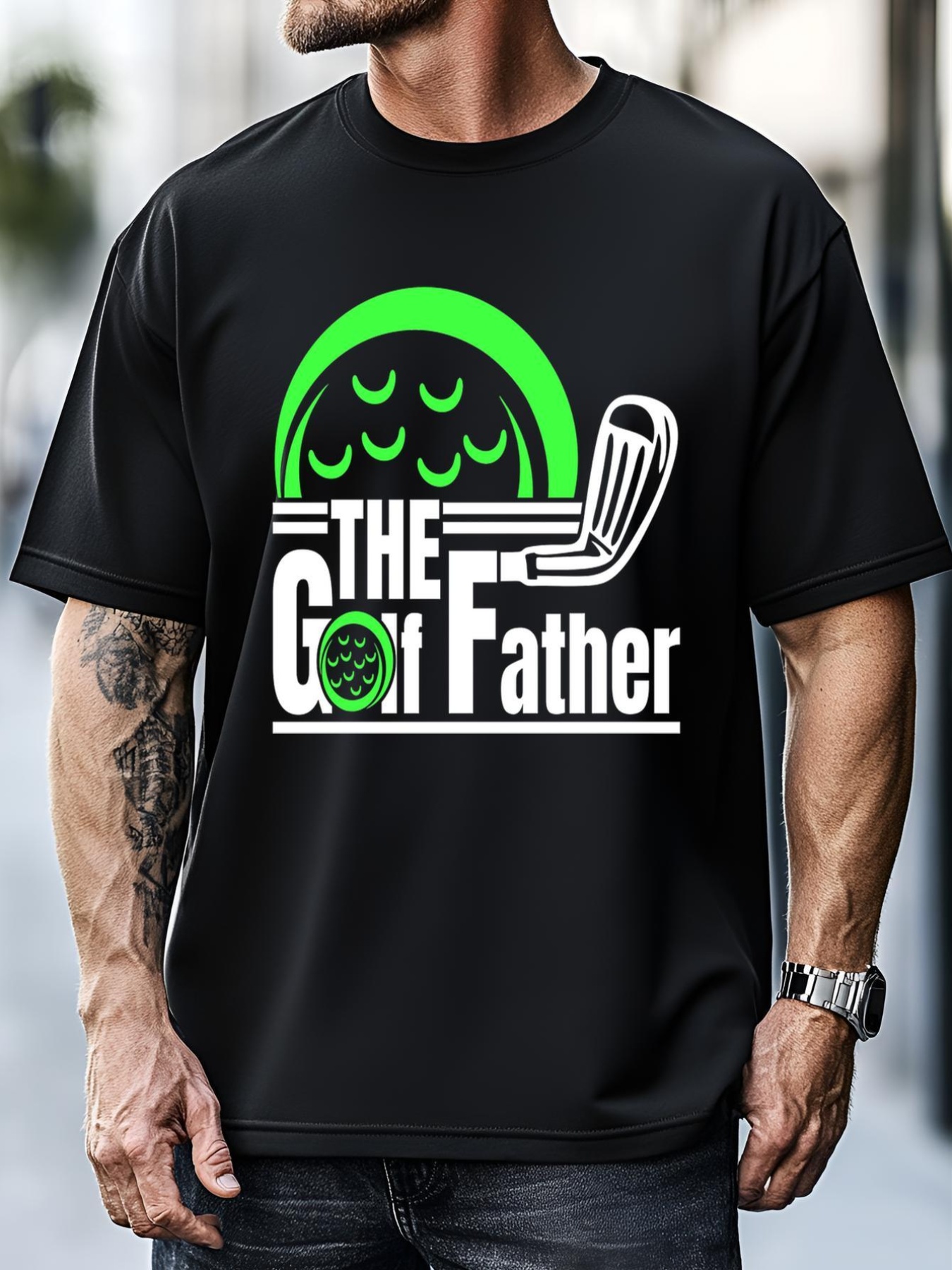 Unisex The Golf Father Gift For Dad Father's Day T-Shirt